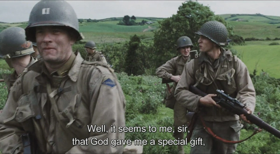 “Well, it seems to me, sir, that God gave me a special gift.”