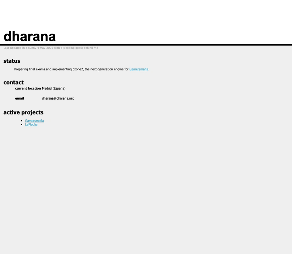 dharana.net (2005)
