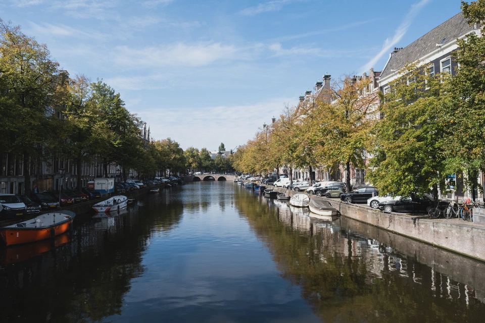One of Amsterdam’s canals.