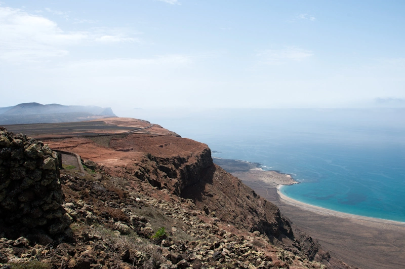 After Jameos del Agua we travelled north and reached a really nice viewpoint from where you could see nearby islands like Fuerteventura or La Graciosa.