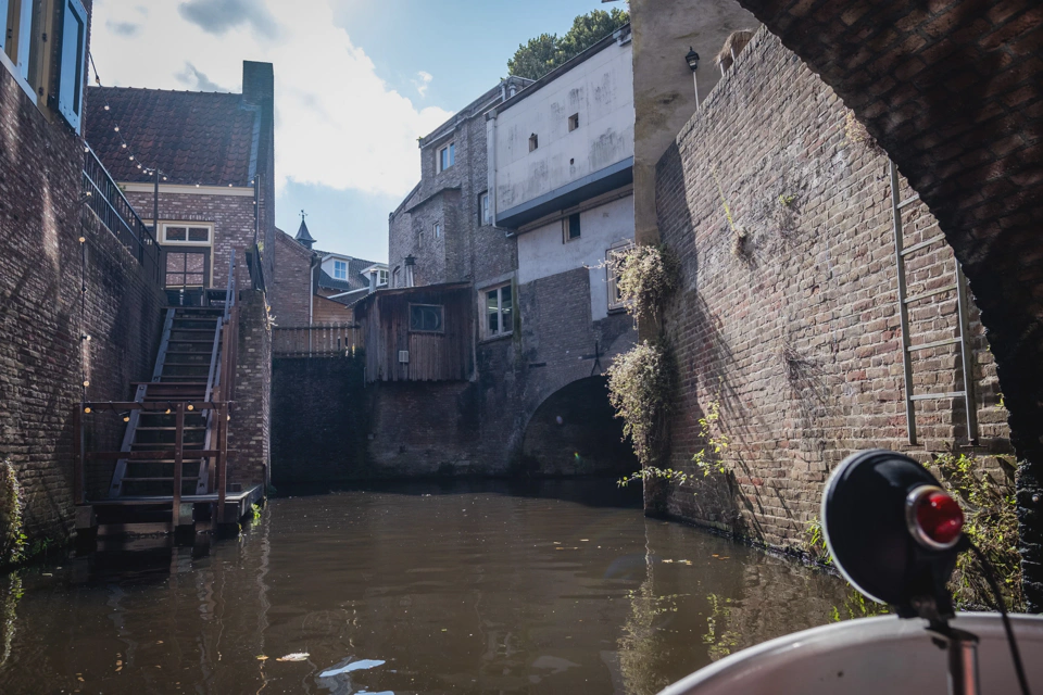 An access point to Den Bosch’s canals.