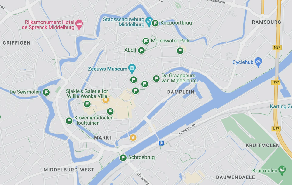 Middelburg’s multi-layered moat.
