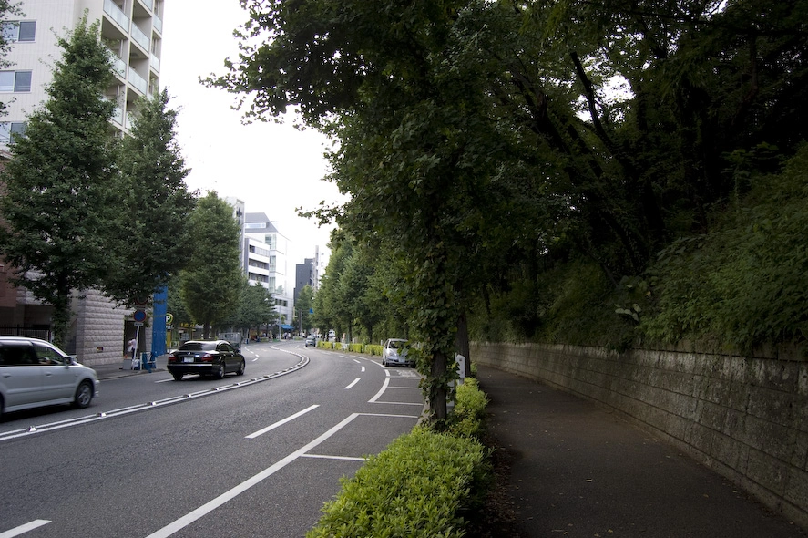 Buscando la entrada más próxima al enorme parque de la derecha (Yoyogi Park).