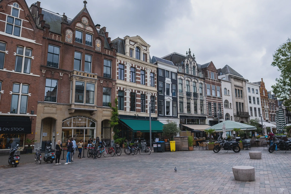 A street in The Hague.